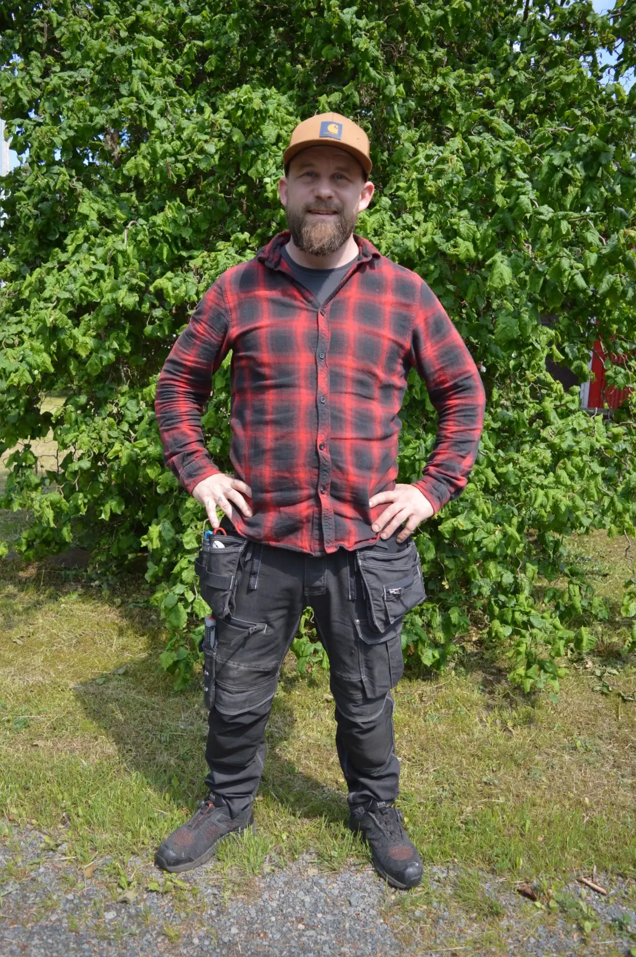 Marcus Ahlberg, ägare och tekniker på AC Värme & Kyla